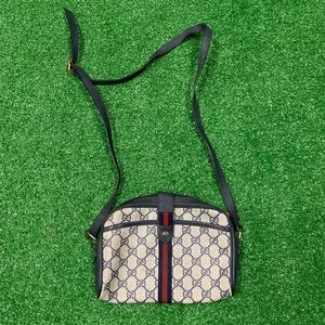 Vintage Gucci Supreme Crossbody Shoulder Bag